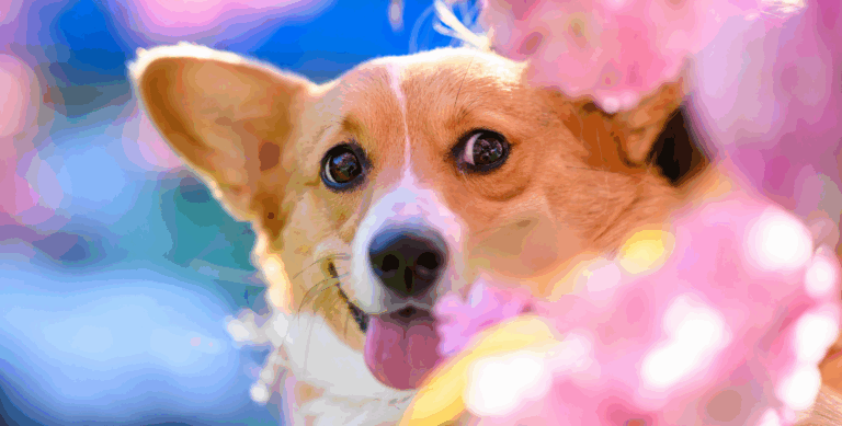 chien corgi qui tire la langue coups de coeur les chiens de justice